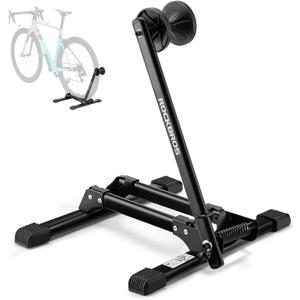 ROCKBROS Bike Stand Floor Stable Bike Storage Rack Bicycle Parking Stand for Mountain and Road Bike Indoor and Outdoor
