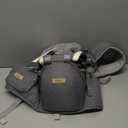 Bear Baby Carrier, 6-in-1 Baby Carrier Newborn to Toddler with Hip Seat (Ergonomic M Position) for 3-36 Month/ 7-44lbs Baby, Adjustable Size for Enhanced Lumbar Support, Perfect for On-The-go