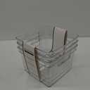 3PC Pet Square 8.6"×8.6"×5.7"