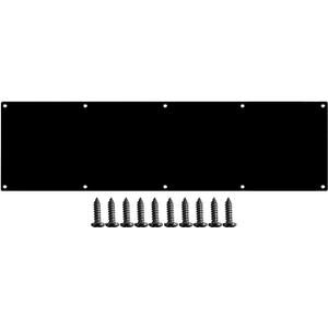 Door Kick Plate 30 inches Acrylic Decorative Plates Protector for 32 inches Front Doors, 1/10 inch Thickness 8"x 30" Black Door Kick Plate 30 inches Acrylic Decorative Plates Protector for 32 inches Front Doors, 1/10 inch Thickness 8"x 30" Black