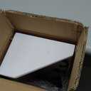 WEBI Coat Rack Wall Mount with Shelf,35" Long White Shelf with Hooks Underneath,7 Triple Hooks,Key Rack for Wall,Entryway Shelves for Wall, White/Black