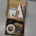 Wiaxulay Grow Lights for Indoor Plants, 144 LEDs Full Spectrum LED Plant Grow Light, 5V/3A Under Cabinet Grow Lamp with Auto Timer 6/12/16 Hrs, 3 Lighting Mode, 5 Brightness Levels, Tri Head (3.5in)