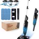 Vacuum Cleaners for Home,Vacuum and Mop Combo, 25Kpa 600W Corded Stick Vacuum for Hardwood Floor,Tile,Carpet Cleaning Debris,Pet Hair,Stains etc.