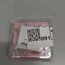 10Pcs Pink Duck Press on Nails Handmade Fake Nails 3D French Tip False Nails with Glitter Butterfly Flower Rhinestone Design Cute Acrylic Nails Press ons Artificial Holiday Glue on Nail for Women (S)