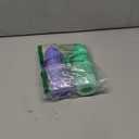 Tabor Place Set of 2 - Glass Sippy Cup for Toddlers - The Luca | Mint Green & Indigo Purple | Spill-Proof | Silicone Straw | 8 oz | Liquids Never Touch Plastic | Removable Handles