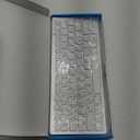 Wireless Spanish Keyboard, Minority Language Keypad Ultra Thin Lightweight Silent Bluetooth Keyboards for Laptop/Computer/Desktop/Smart TV Teclado Espaol (Spanish)