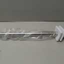 Shower Curtain Rod 43-73 Inches, Rustproof and Non-Slip Spring Tension Rod for Window or Bathroom, Polished 304 Stainless Steel
