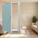 30"x36" Metal Wall Access Panel for Drywall, Heavy-Duty Aluminum Alloy Access Door, Paintable Wall Access Hatch with Lock & Handle, Ideal for Plumbing, Attic, Basement and Commercial Inspection