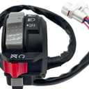 M MATI Left Handlebar Switch Control Engine Start Run Off Headlight Switch for Yamaha Grizzly 125 YFM125 Raptor 125/250 Wolverine YFM350F Warrior 350 YFM350X Bear Tracker 250 YFM250X 4KB-83973-21-00