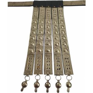 warriorpoint NEW Roman Leather Apron Belt Brass Fittings Wearable Costume Armor