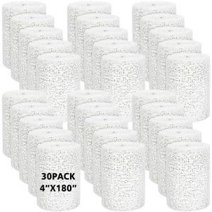 Preboun 100 Pack Plaster Cloth Gauze Bulk for Craft Art, 4 Inch x 180 Inch