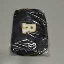 Graduation Gifts for Him - Crossbody Bag for Men, Sling Bag / Waist Pack for Travel & Sports, Initial White L, Black