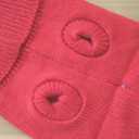 Tangpan Turtleneck Classic Straw-Rope Pro Pet Dog Sweater Apparel(Red,XS) (X-Small (Pack of 1))