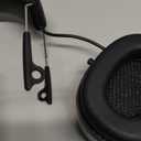 PROHEAR 037 Bluetooth 6.0 Hearing Protection Headphones with Rechargeable 1500mAh Battery, 30dB SNR Safety Noise Reduction Ear Muffs 120H Playtime for Mowing, Workshops, Snowblowing - Black