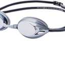 Amazon Basics Unisex Swim Goggles (Silver)