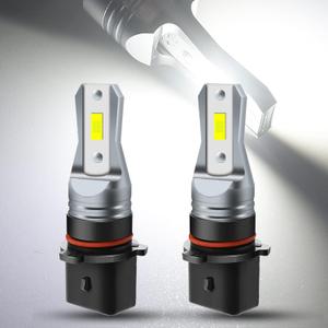 AC/DC 9-36V P13W LED Fog Light Bulb White,3800LM Super Bright 2x45mil 5730 Chips 12277 SH23W LED Bulbs for Cars Trucks,Non-Polarity.2-Packs.