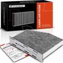 A-Premium Cabin Air Filter with Activated Carbon Compatible with Volkswagen Jetta, Passat, Golf, Tiguan, Beetle, CC, Eos, GTI, Rabbit & Audi A3 Quattro, Q3 Quattro, TT Quattro