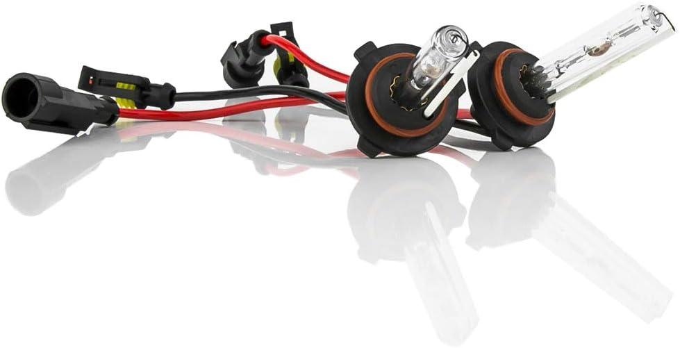XENTEC 9006 6000K HID Xenon Bulb x 1 pair (HB4, Ultra White)