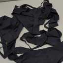 READY TO LOVE Women's Underwear Seamless Thongs 6 Pack No Show Thong Breathable Invisibles Hollow Out Sexy Panties Underwear (Large)