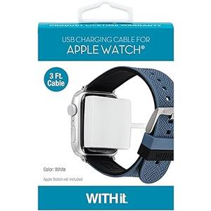 USB Charging Cable For Apple Watch 3ft. Cable