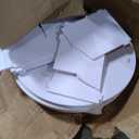 SpaceAid 6 Tier Rotating Shoe Rack Tower, Spinning Shoe Display Lazy Susan, Revolving 360 Shoe Rack Storage Round Carousel, Vertical Handbag Rotate Shoes Closet Organization (6-Tier White)