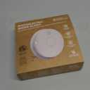 SITERWELL Smoke Detector with Magnetic Mount, Battery Operated Fire Alarm, Photoelectric Sensor, Low-Battery Warning, Test/Mute Button, UL217 10th Edition Listed, GS509A, Pack of 1