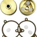 2X Headlight Motor Repair Kit HD Brass Gear Upgrade Fits for Chevy Corvette 1988-1996