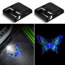 2PCS Car Door Lights Projector, Skeleton Fingers Car Door Projector Lights, Skeleton Car Accessories, Suitable for All Vehicles