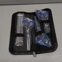 GLADOG Professional 5 in 1 Dog Grooming Scissors Set with Safety Round Tips, Sharp and Heavy-duty Pet Grooming Shears for Cats