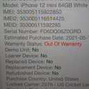 Apple iPhone 12 mini (256GB, Black) [Locked] + Carrier Subscription