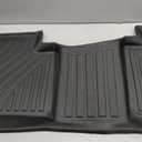 Floor Mats Custom Fit for Kia Sorento 2021-2025 2026 6&7 Seats (Not for Hybrid) Trunk Mat with Backrest Mat All Weather TPE Rubber Cargo Liner Back Seat Protector Full Set for Sorento Accessories