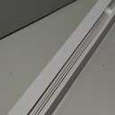 Cordless Light Filtering Mini Blind, 28 x 48 in, Pearl White
