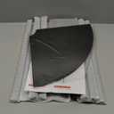 Bird Feeder Pole 118 Inch, Hummingbird House Mount Kit With Squirrel Proof Baffle, Double Shepherds Hooks for Outdoor, Yard, Garden Decor, Black (House Not Included)