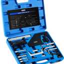 Orion Motor Tech Engine Timing Tool Set, 24 Piece Engine Camshaft Alignment Timing Tool Kit Compatible with Ford Mazda 1.4 1.6 1.7 1.8 2.0 2.3 L, Camshaft Holding Crankshaft Alignment Tool with Case
