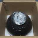 Canarm Henlee 2-Light Flush Mount Ceiling Light, 11-Inch Matte Black Finish, Uses 60W Type A Bulbs, Easy Installation, Modern Lighting for Bedroom, Hallway or Entryway