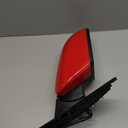 Passenger Side Mirror Compatible With 2016 2017 2018 2019 2020 2021 Honda Civic Coupe Sedan Hatchback,Mirror with Power Glass,Non-Heated,Manual Folding(Red) (Right-3pins)