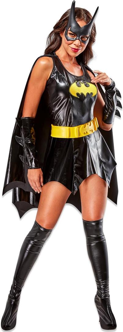 Rubies DC Comics Superheroes: Batgirl Costume Dress for Adults (Black, S)