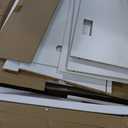 Vanity with 12 Drawers & 2 RBG Lights Cabinets, Makeup Vanity with Mirror and Lights, Vanity Desk with Power Outlet, Tempered Glass Top, Ample Storage, Dressing Table for Bedroom, White