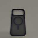 TORRAS Stronger Magnetic & Shockproof for iPhone 17 Pro Max Case, Fit for MagSafe, Mil-Grade Drop Protection, Camera Control, DIY Button, Slim for iPhone 17 Pro Max Phone Case Translucent Deep Blue