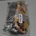 Acupressure Massage Slippers with Earth Stone, Therapeutic Reflexology Sandals for Foot Acupoint Massage Shiatsu Arch Pain Relief, Fit Men 10-11.5 Feet Size