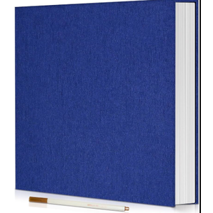 Photo Album Self Adhesive Scrapbook,Large Photo Book for 4x6,5x7,8x10 Pictures,DIY Album for Baby Wedding Family Travel Birthday,with Metallic Pen and Scraper