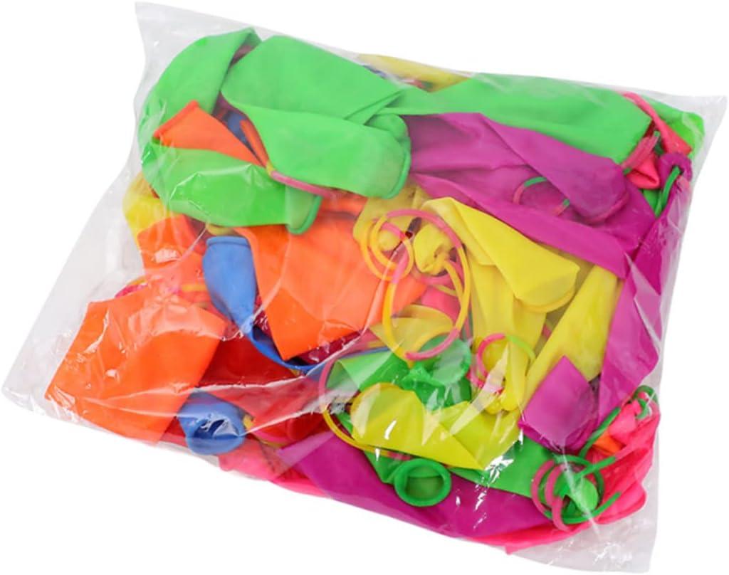 Yardwe 50Pcs Punching Balloons for Fun Party Supplies Random Colors Latex Punching Balloons for Birthday Celebrations and Events Party Bag Fillers Random Color