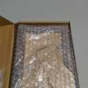 4x6 Picture Frame Set of 4, with Real Glass and Rustic Brown Wooden Frame, 4 by 6 Photo for Wall or Tabletop - Display Picture 3.5x5 with Mat or 4x6 Without Mat