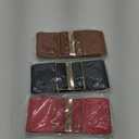 JASGOOD 4 Pack Wide Elastic Stretch Waist Belts for Women Dress Belt (Fit Waist Size 28"-31", C-black+brown+red+blue)