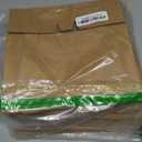 CHERRY 15-Pack 10"x10"x3"Brown Bakery Boxes with PVC Window for Pie and Cookies Boxes Small Natural Kraft Paper Box 10x10x3inch Pack of 15