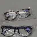 CCVOO +2.5 Clear Vision Reading Glasses for Women  5-Pack Blue Light Filtering Readers with Spring Hinges (*C2 Flower Mix)