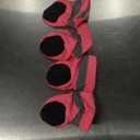 QUMY Dog Shoes for Large Dogs, Medium Dog Boots & Paw Protectors for Winter Snowy Day, Summer Hot Pavement, Water-Resistant in Rainy Weather, Outdoor Walking, Indoor Hardfloors Skid-Resistant Sole (Size 6: 2.6''x3.0''(W*L) (Pack of 4))