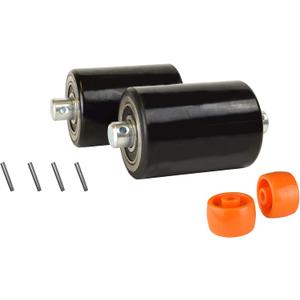 CRWON PTH50 Pallet Jack Front Load Wheels Replacement Kit Complete (inches)