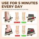 Ankle Balance Board for Stability Training, Sprain Rehabilitation and Posture Correction, Home Gym Equipment for Single Leg Balance Board Fitness and Strength Training