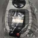 Plug in Small Space Heater for Indoor Use 450W, Wall Outlet Electric Heater with Remote, 12H Timer & LED Display, PTC Ceramic Fast Heat Safely for Bedroom Bathroom Office